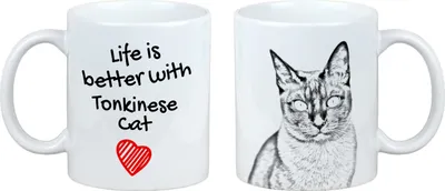 Produktbild von Art-Dog Keramiktasse Tonkinese Katze