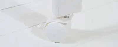 Obrázek produktu pro Kolečka do postýlky - sada bílá 4 ks