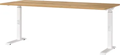 Produktbild von Schreibtisch 180cm, Eiche, MEMPHIS-01