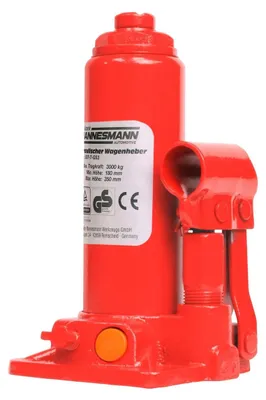 Produktbild von Hydraulischer Wagenheber Hebebock - 3 t - Rot - Sicherheitsventil -