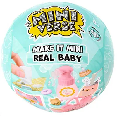 Produktbild von Miniverse Make It Mini Real Baby Nurture, 8 Jahr(e), Mehrfarbig, Kunststoff