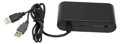 Obrázok produktu pre Adaptér herného ovládača 4 porty 3 v 1 s funkciou Turobo pre Switch pre Wii U PC