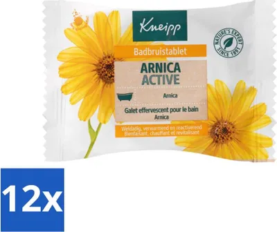 Produktbild von Kneipp - Bade-Brausetablette - Arnika - Vorteilspack - 12 Stücke