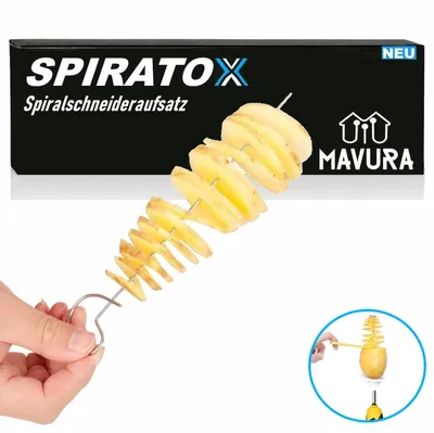 Produktbild von SPIRATOX Kartoffel Spiralschneider Kartoffelschneider Spiralkartoffel Chips