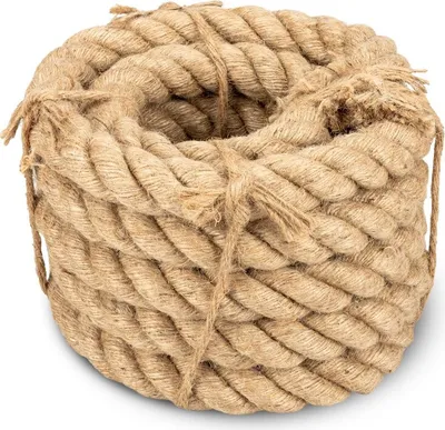 Produktbild von Juteseil 5m Ø 3cm | Tauwerk | Flachs-Seil