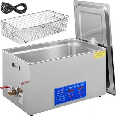 Image de Nettoyeur à ultrasons - 26-30 l - Nettoyage numérique - Acier inoxydable