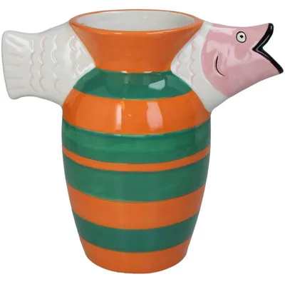 Produktbild von HD Collection Vase Vis Dolomit Mehrfarbig 23x12.5x20.7cm