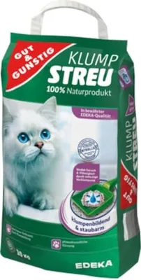 Produktbild von Gut &  Katzenstreu Klumpstreu 10kg bestand
