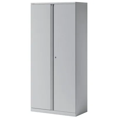 Produktbild von BISLEY Flügeltürenschrank Essentials Maße: 91,4 x 197 x 47 cm (B x H x T) Anzahl der Fachböden: 4 Fachböden Werkstoff: Stahl
