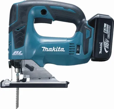 Produktbild von Makita DJV182RTJ Akku-Stichsäge 2x5Ah 18V Li-Ion + Klingen + Makpac2