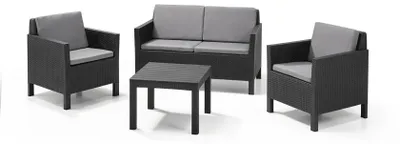 Image de Keter Chicago 004 - Ensemble de petits Tisch (graphit/grau)