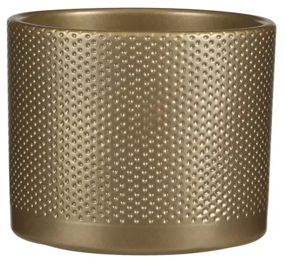 Produktbild von Mica Decorations Blumentopf - gold - Keramik - D17,5 x 14,5 cm