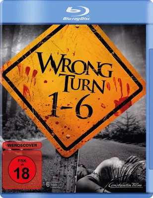 Produktbild von Wrong Turn 1-6 [Blu-ray] Horror FSK 18 Desmond Harrington