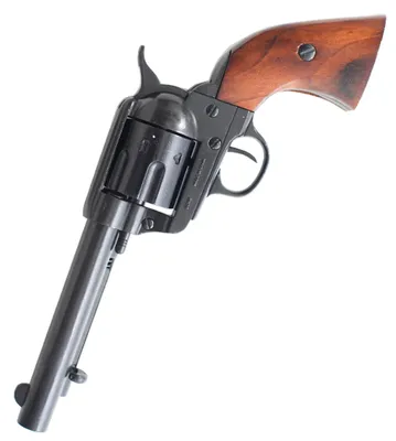 Produktbild von Revolver DENIX Colt 45 Cowboy Western Replik Schwarz P1106N