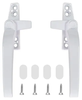 Image de 2 poignées de fenêtre en aluminium pour portes en aluminium
