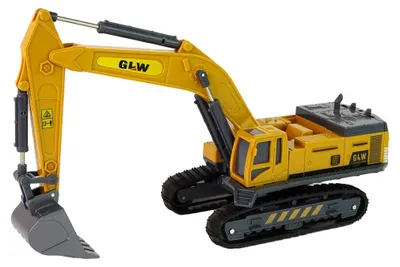 Zdjęcie produktu dla Nd24_13330 Pojazd Budowlany Zolty Koparka Gasieni