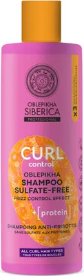 Produktbild von Natura Siberica OBLEPIKHA O. Curl Control Shampoo. Sulfate Free, 400 ml
