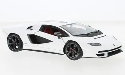 Produktbild von Bburago BBU18-21102WHITE - 1/24 - Lamborghini Countach LPI 800-4, weiss - Neu