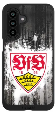 Produktbild von NIVOCASE Handyhülle für Samsung Galaxy A17 5G  Hülle NIVOpure Case Schwarz Bundesliga Offizielles Lizenzprodukt VfB Stuttgart