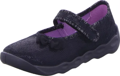 Produktbild von Superfit Mädchen Hausschuh Bubble schwarz EUR 26