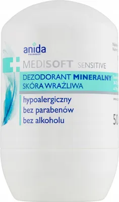 Produktbild von ANIDA MEDISOFT SENSITIVE Mineral-Roll-on-Deodorant 50 ml