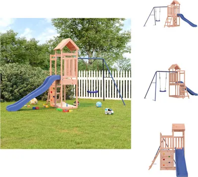 Produktbild von vidaXL Spielturm Massivholz Douglasie - Schaukeln & Spieltürme