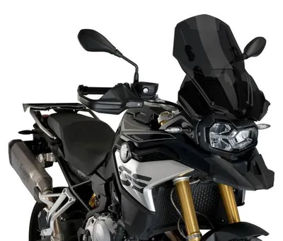 Produktbild von Puig Touring Bmw F850gs/adventure Hohe Windschutzscheibe Silber  Silber One Size