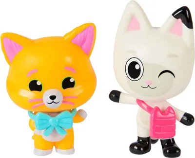 Image de Gabby's Dollhouse - Ensemble de jouets avec 2 chats Pandy Paws & Chumsley