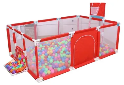 Produktbild von Spielplatz, Faltbares Design, Sichere und Langlebige Materialien, XWL1212