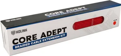 Produktbild von Kolink COREADEPT-EK-RED, 0,35 m, Männlich, Weiblich, Gerade, Gerade, Rot