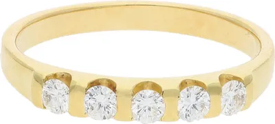 Produktbild von JwelmaLux Ring 750er Gelbgold mit 0,25 ct Brillanten JL30-07-0710 55