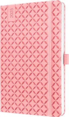 Produktbild von SIGEL J5111 Wochenkalender Jolie 2025 - - 1 Jahr - Hardcover - ca. A5 - rosa - 174 S.
