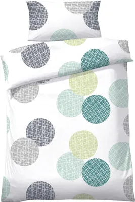 Produktbild von Dyckhoff Bettwäsche mint-grün 1x 135x200 cm + 1x 40x80 cm