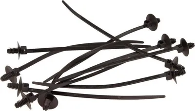 Produktbild von Halteschelle für 7 mm Durchmesser, 140 mm Länge, 10 Stück, Modell C10148