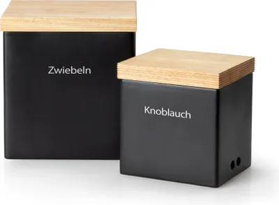 Immagine prodotto di CONTINENTA Vorratsdose Keramik, schwarz 18x15,5x20,5 cm 3722 4017167372204