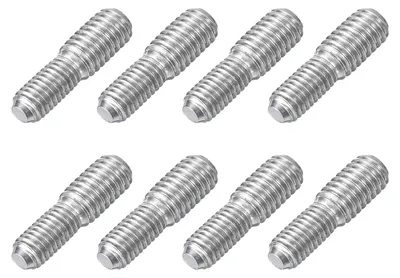 Productafbeelding van Doppelendige Gewindebolzen M5x10mm naar M6x10mm - Set van 8 stuks