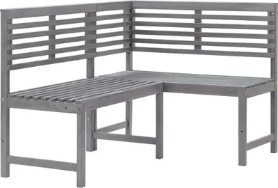 Immagine prodotto di Panca da Giardino ad Angolo 140 cm Legno Massello Acacia