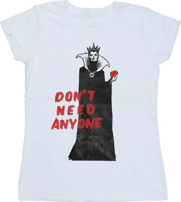 Produktbild von Disney - "Don't Need Anyone" T-Shirt für Damen BI44551 (S) (Weiß)
