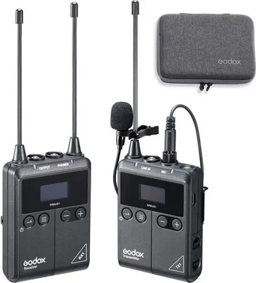 Zdjęcie produktu dla Godox WmicS1 Zestaw 1 bezprzewodowy system UHF Lavalier