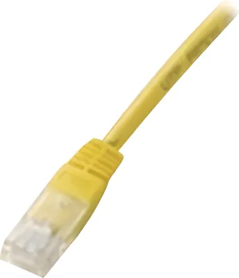 Immagine prodotto di Equip Patchkabel Cat5e      U/UTP 2xRJ45  5.00m    gelb  PVC Polybeutel