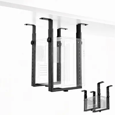 Immagine prodotto di Solidchoice - Supporto regolabile per computer, adatto per scrivania, con capacità di carico fino a 35 kg