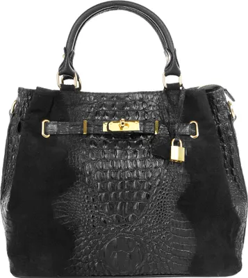 Produktbild von Cluty Handtasche Damen 017032 schwarz
