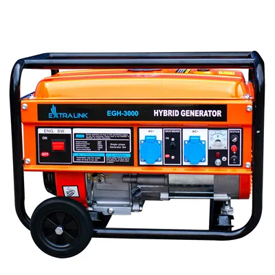 Obrázok produktu pre Extralink EGH-3000 Hybridný Generátor LPG CNG Benzín 3kW