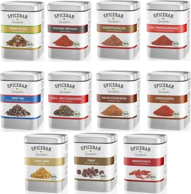 Produktbild von Spicebar  Gewürzvielfalt – Aromatische Gewürzmischungen für Küche & Grill - Kartoffelknaller