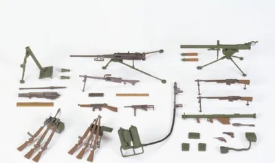 Image de Tamiya 1:35 Diorama-Set US Infantry-Waffen