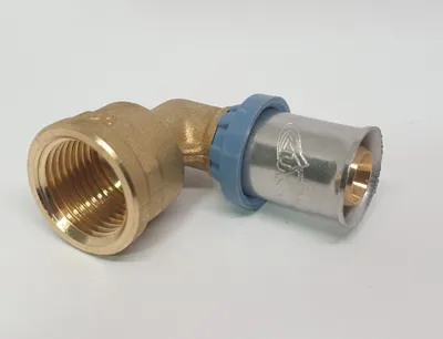 Produktbild von Mehrschichtverbundrohr Fitting Übergangswinkel mit Innengewinde 32x3 - 1 Zoll