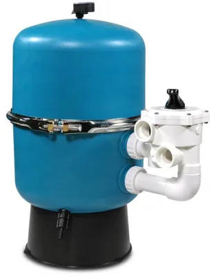 Produktbild von Sandfilterbehälter Ø 400 mm 2-tlg. inkl. 6-Wege-Side-Mount Ventil