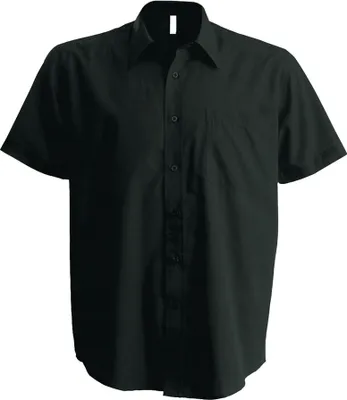 Immagine prodotto di Camicia Kariban in popeline a manica corta in cotone poliestere easy-care per uomo