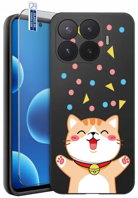 Productafbeelding van Beschermhoezen voor de Xiaomi 17T – Designs | Mat siliconen hoesje + 9H-glas