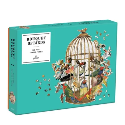 Zdjęcie produktu dla Galison Puzzle Bukiet ptaków 750 elementów